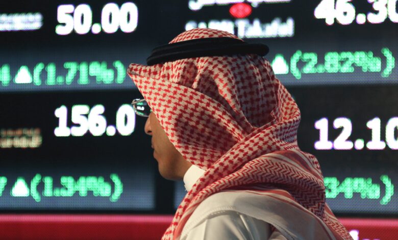 تباين-أداء-معظم-مؤشرات-البورصات-الخليجية-عند-الإغلاق