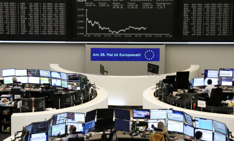 تراجع-الأسهم-الأوروبية-بأكثر-من-4.5%-مع-انخفاض-حاد-للقطاع-المصرفي