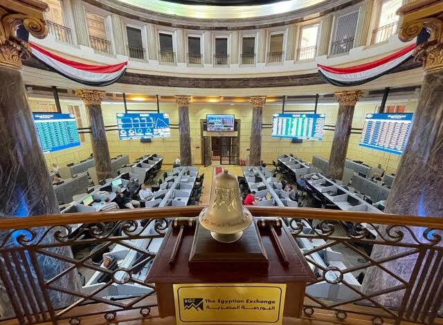 المبيعات-الأجنبية-تدفع-مؤشر-البورصة-الرئيسى-للتراجع-منتصف-التعاملات