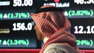 تباين-أداء-معظم-بورصات-الخليج-فى-ختام-تعاملات-اليوم