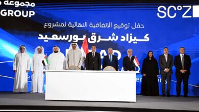 اقتصادية-قناة-السويس-توقّع-اتفاقية-مع-موانئ-أبوظبي-لإنشاء-منطقة-كيزاد-الصناعية