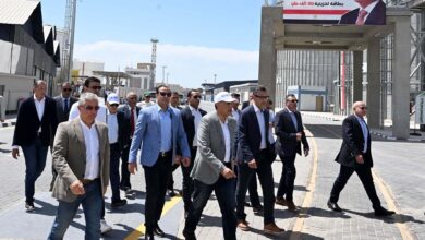 افتتاح-محطة-الصب-الجاف-“أقماح”-بميناء-غرب-بورسعيد-باستثمارات-مليار-جنيه